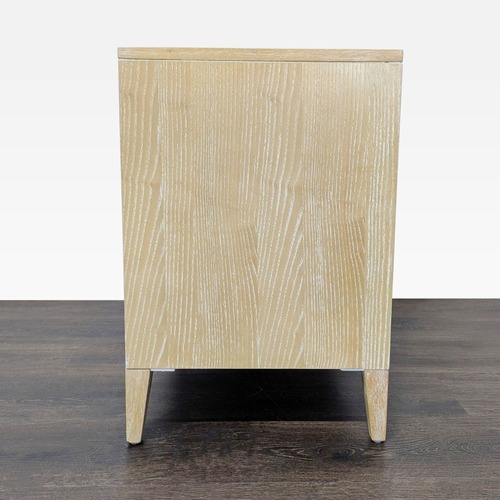 Used Anthropologie Textured Trellis Nightstand for sale on AptDeco
