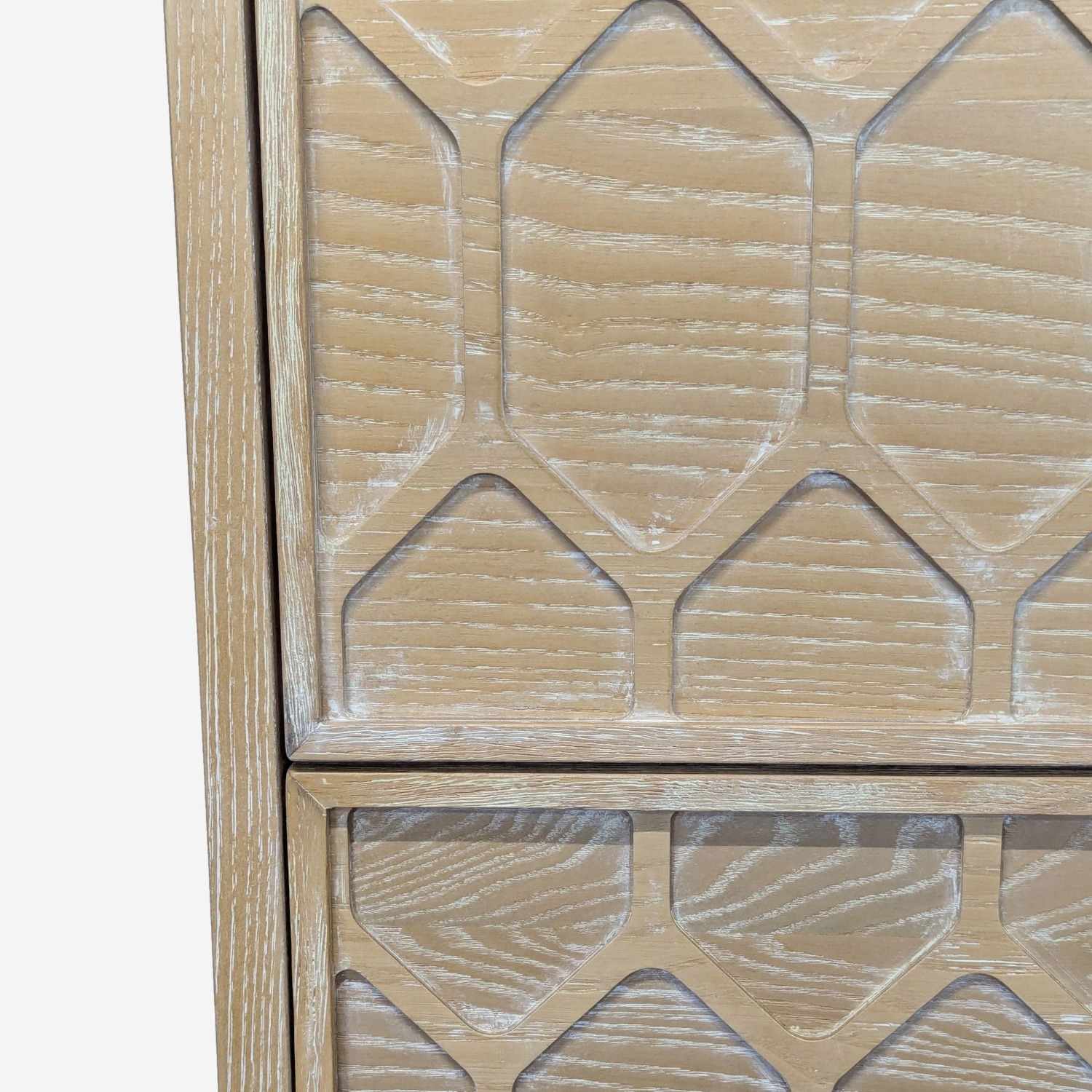 Anthropologie Textured Trellis Nightstand - image-5
