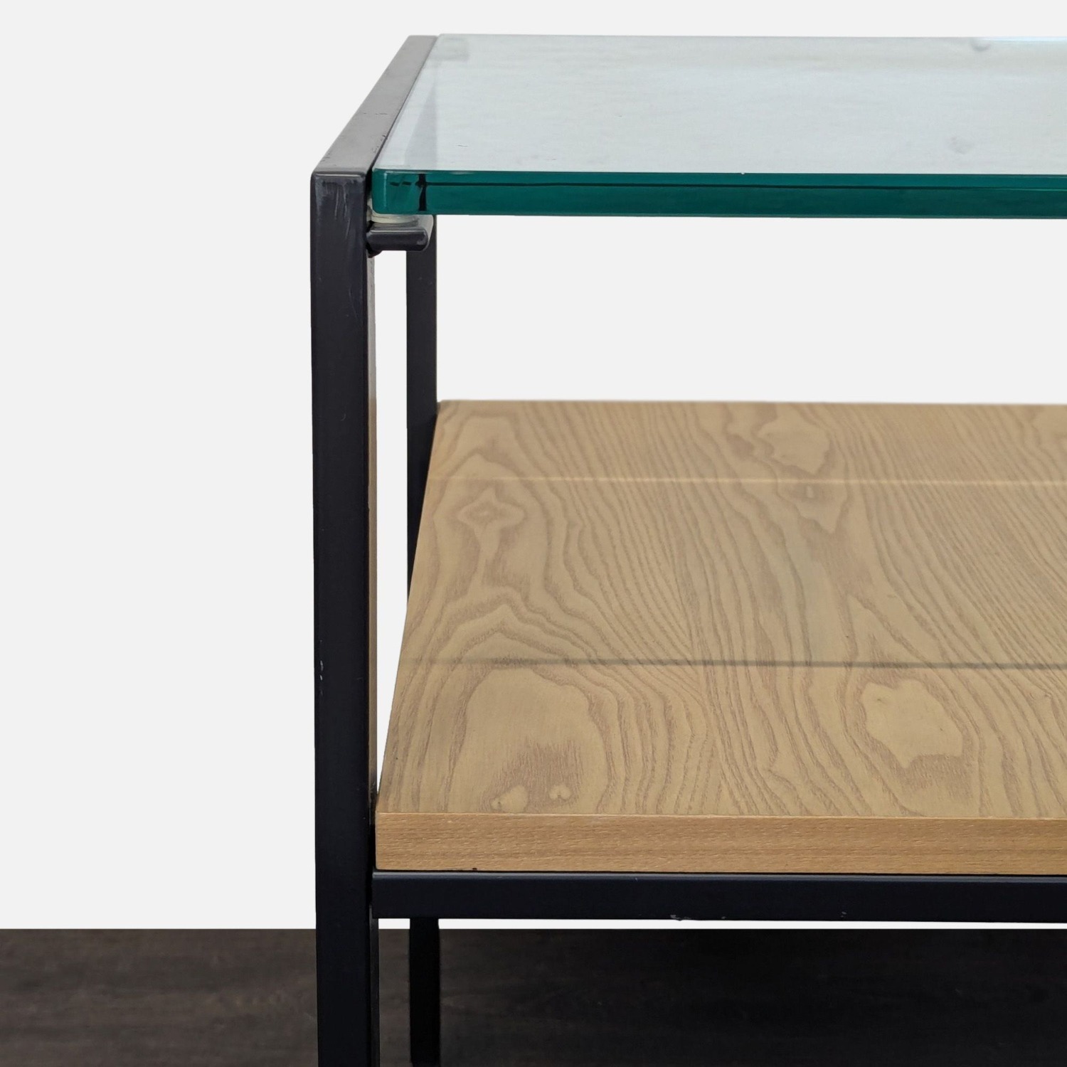 Two Tier Metal End Table - image-3
