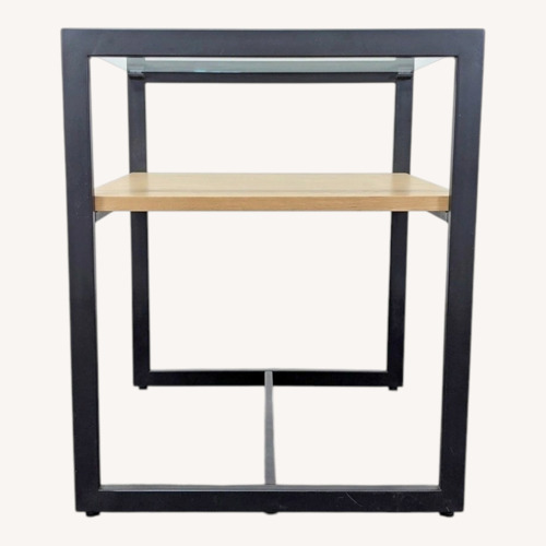 Used Two Tier Metal End Table for sale on AptDeco