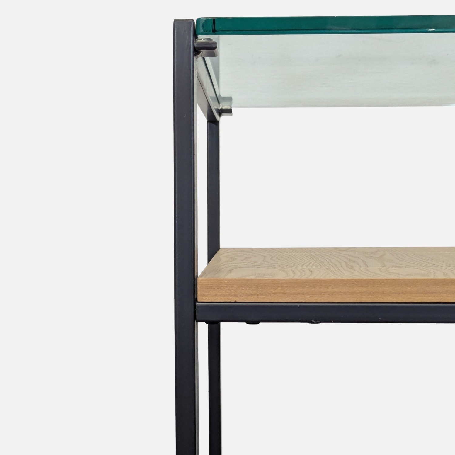 Two Tier Metal End Table - image-4