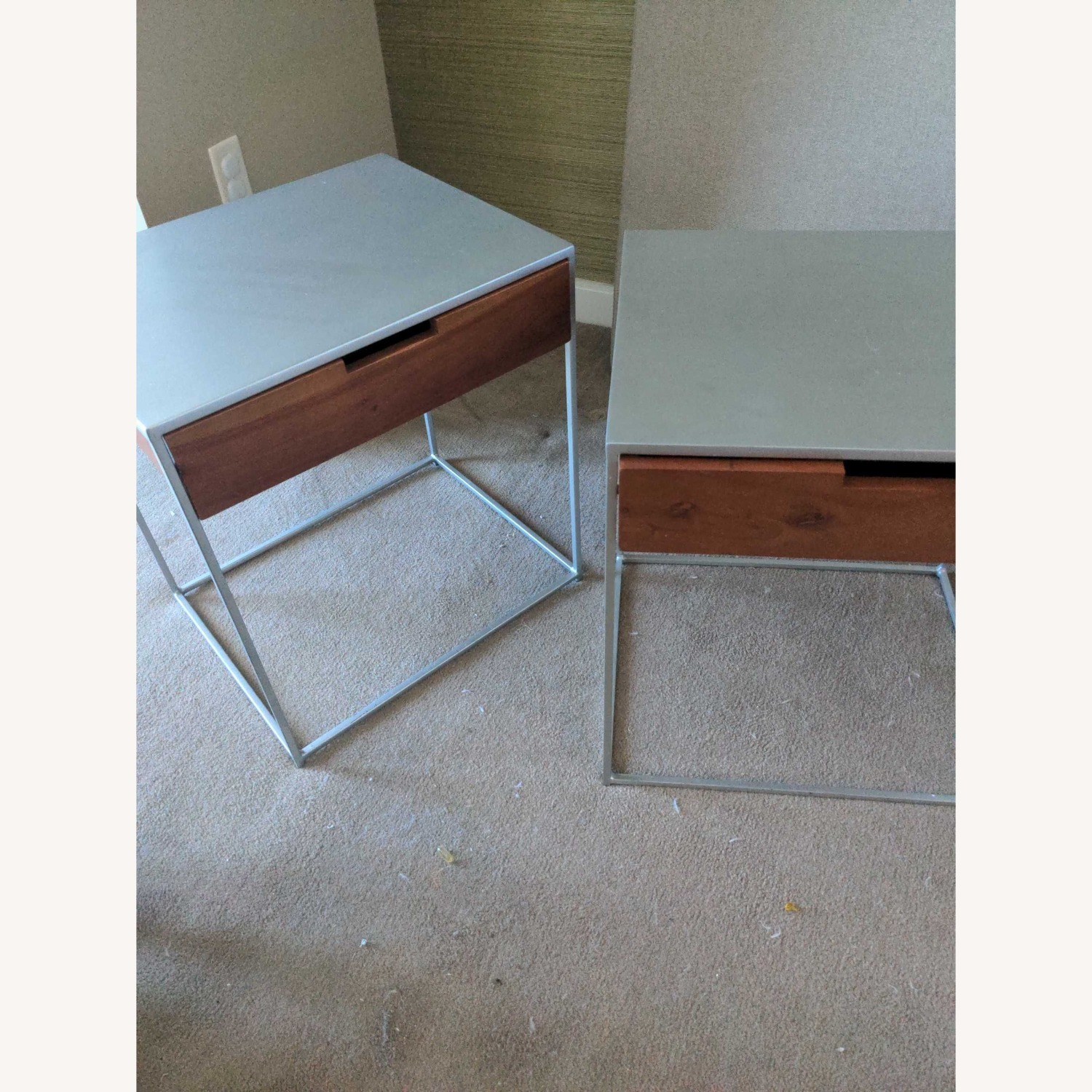 CB2 Audrey One Drawer End Table - image-1