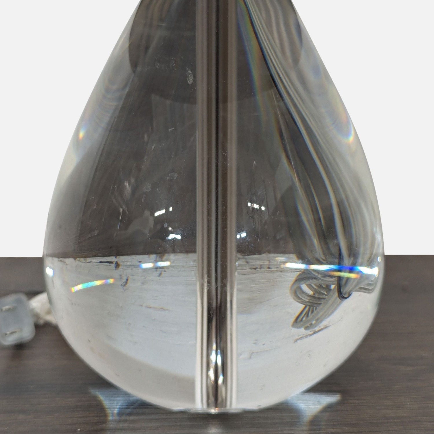 Jonathan Adler Claridge Lead Crystal Table Lamp - image-4