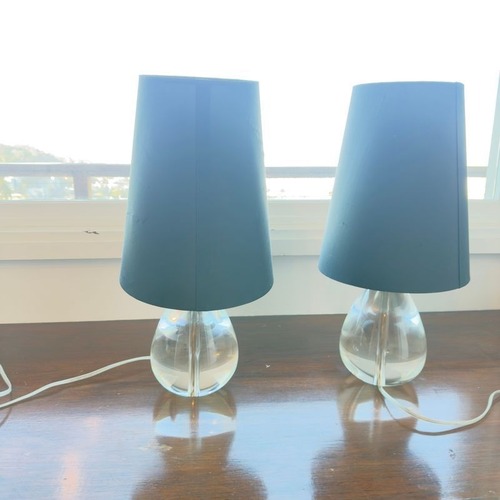 Used Jonathan Adler Claridge Lead Crystal Table Lamp for sale on AptDeco