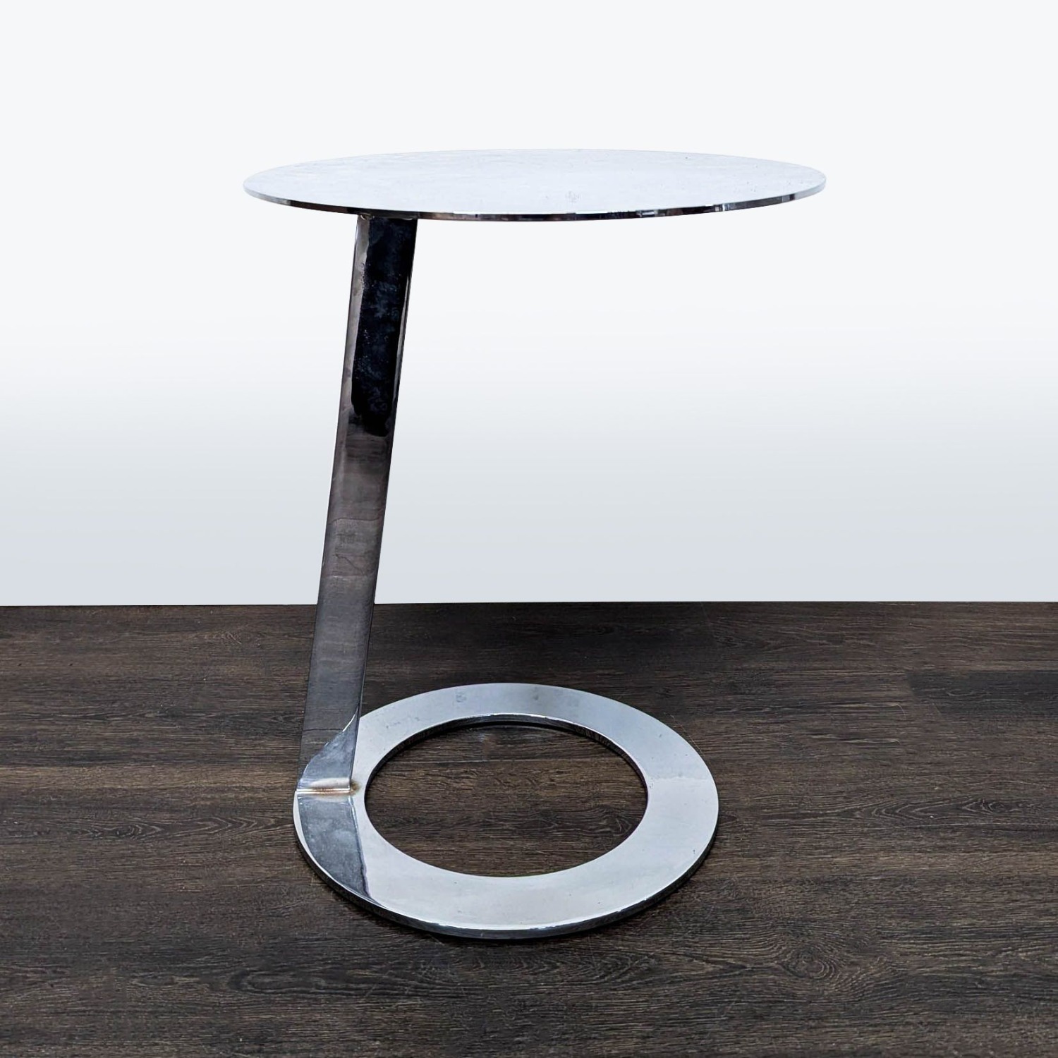 Metal Circular Accent Table - image-1