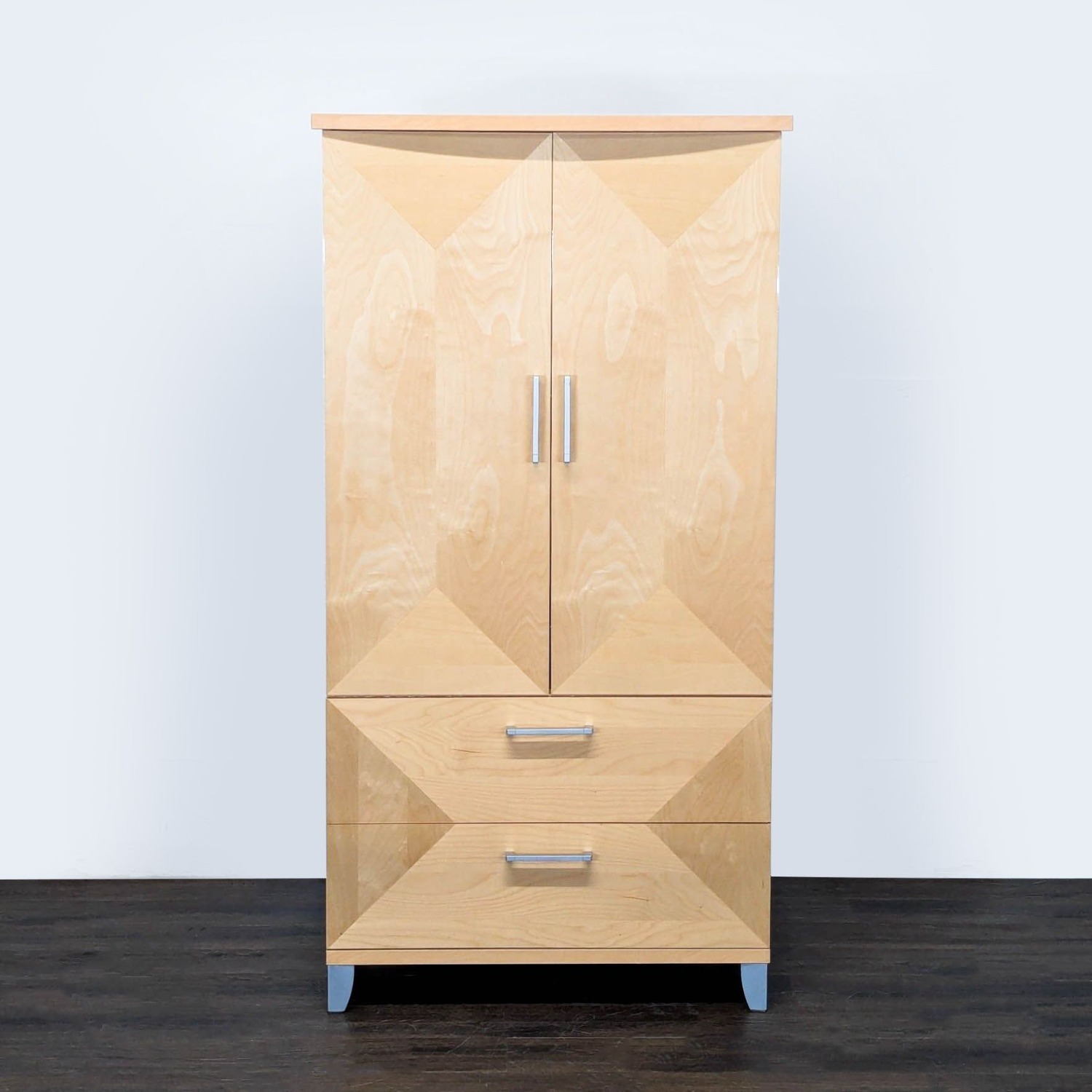 Alf Italia Two Drawer Entertainment Armoire - image-11