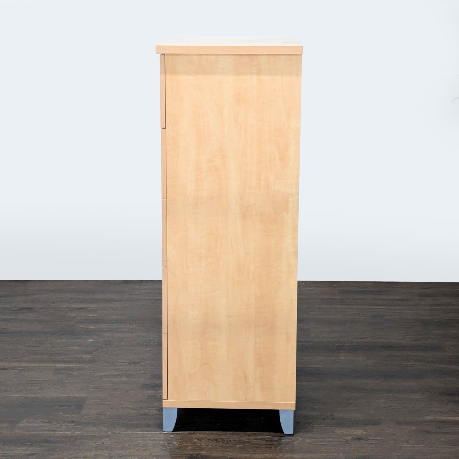 Alf Italia Contemporary 5-Drawer Light Wood Dresser - image-5