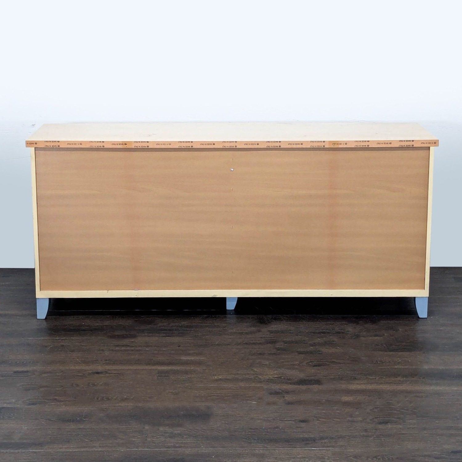 Alf Italia Contemporary 6-Drawer Geometric Wood Dresser - image-4