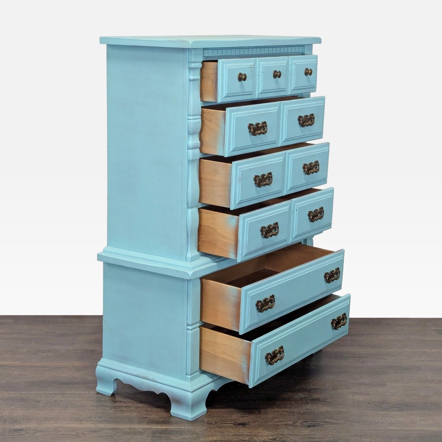 Sumter Blue Classic 6-Drawer Dresser  - image-9