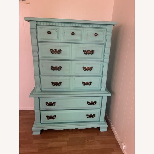 Used Sumter Blue Classic 6-Drawer Dresser  for sale on AptDeco