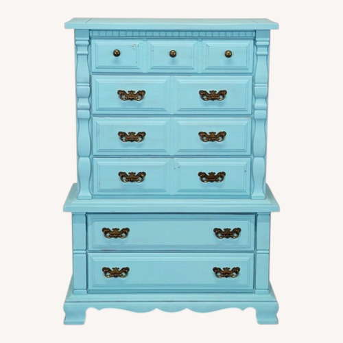 Used Sumter Blue Classic 6-Drawer Dresser  for sale on AptDeco