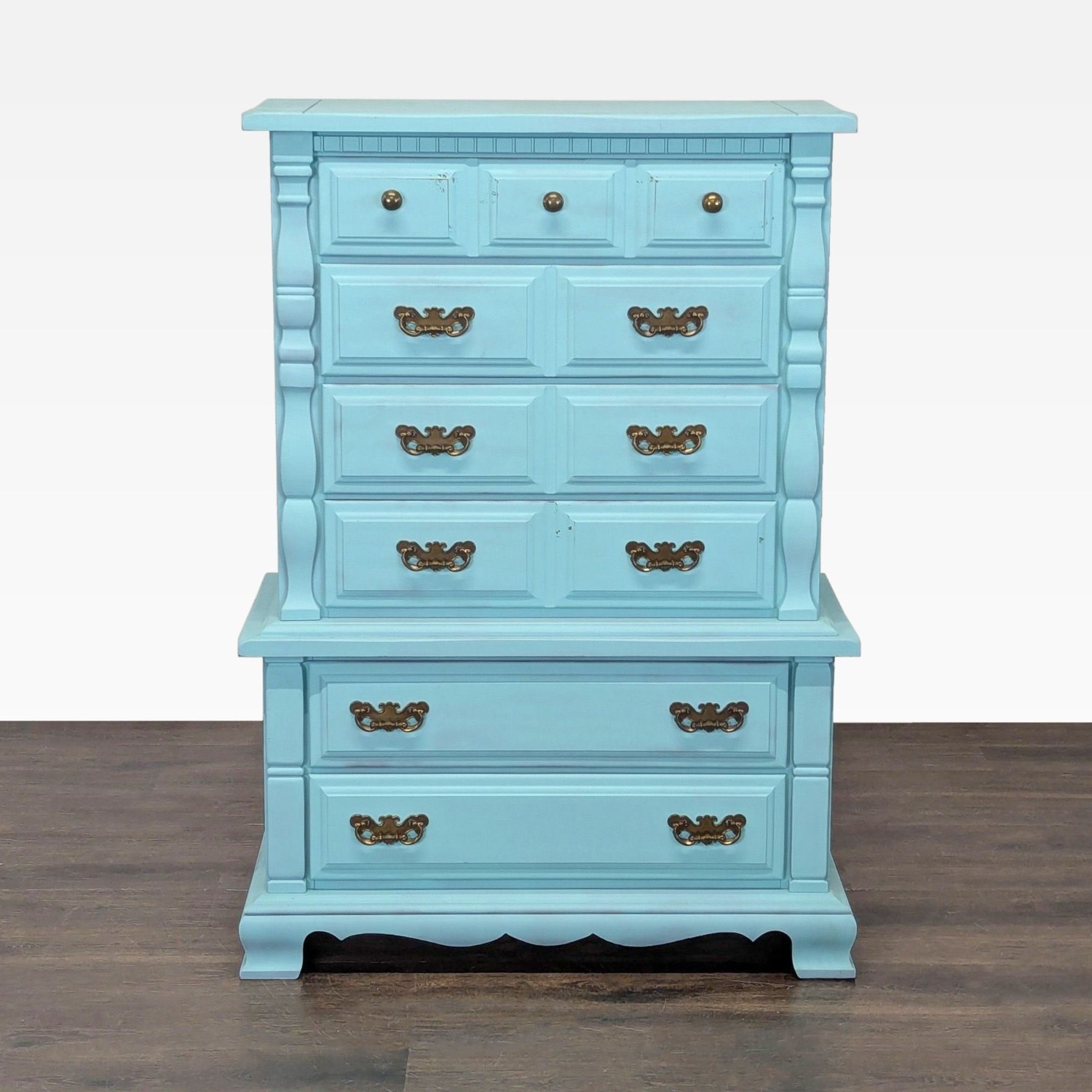 Sumter Blue Classic 6-Drawer Dresser  - image-10