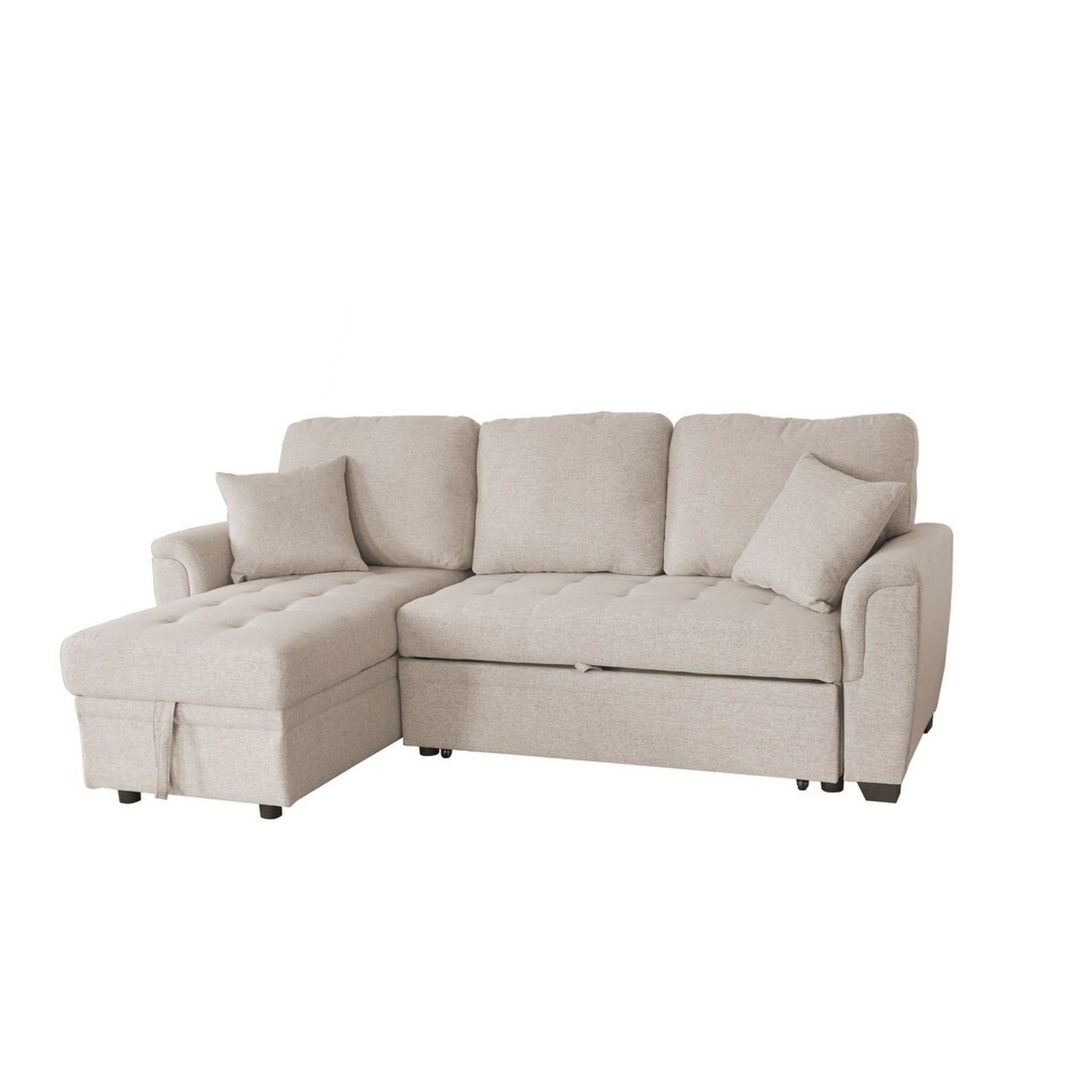 Sectional Sleeper Sofa with Storage Chaise - image-6