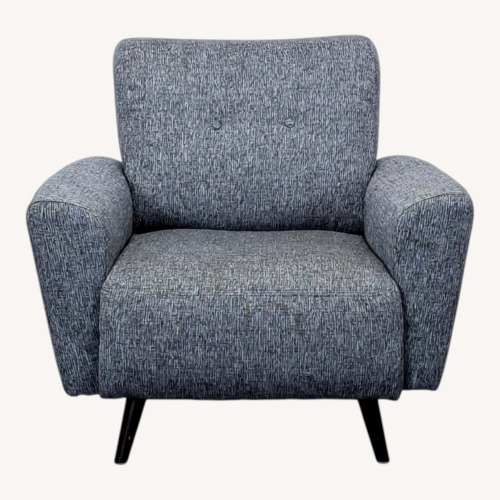 Used Jason Furniture Modern Grey Lounge Chair for sale on AptDeco