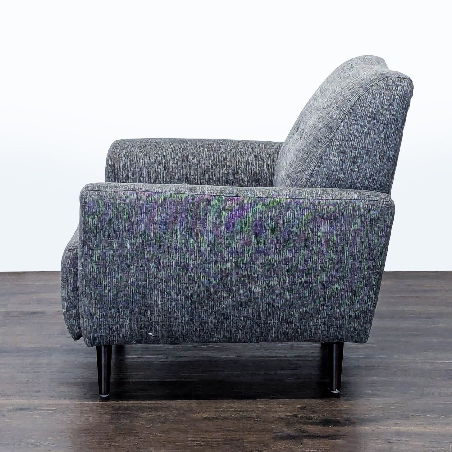Jason Furniture Modern Grey Lounge Chair - image-4