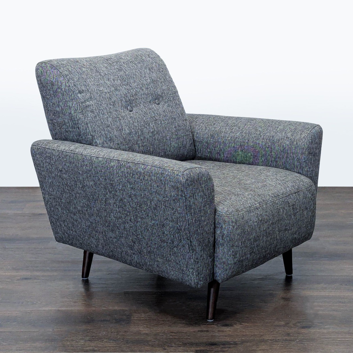 Jason Furniture Modern Grey Lounge Chair - image-7