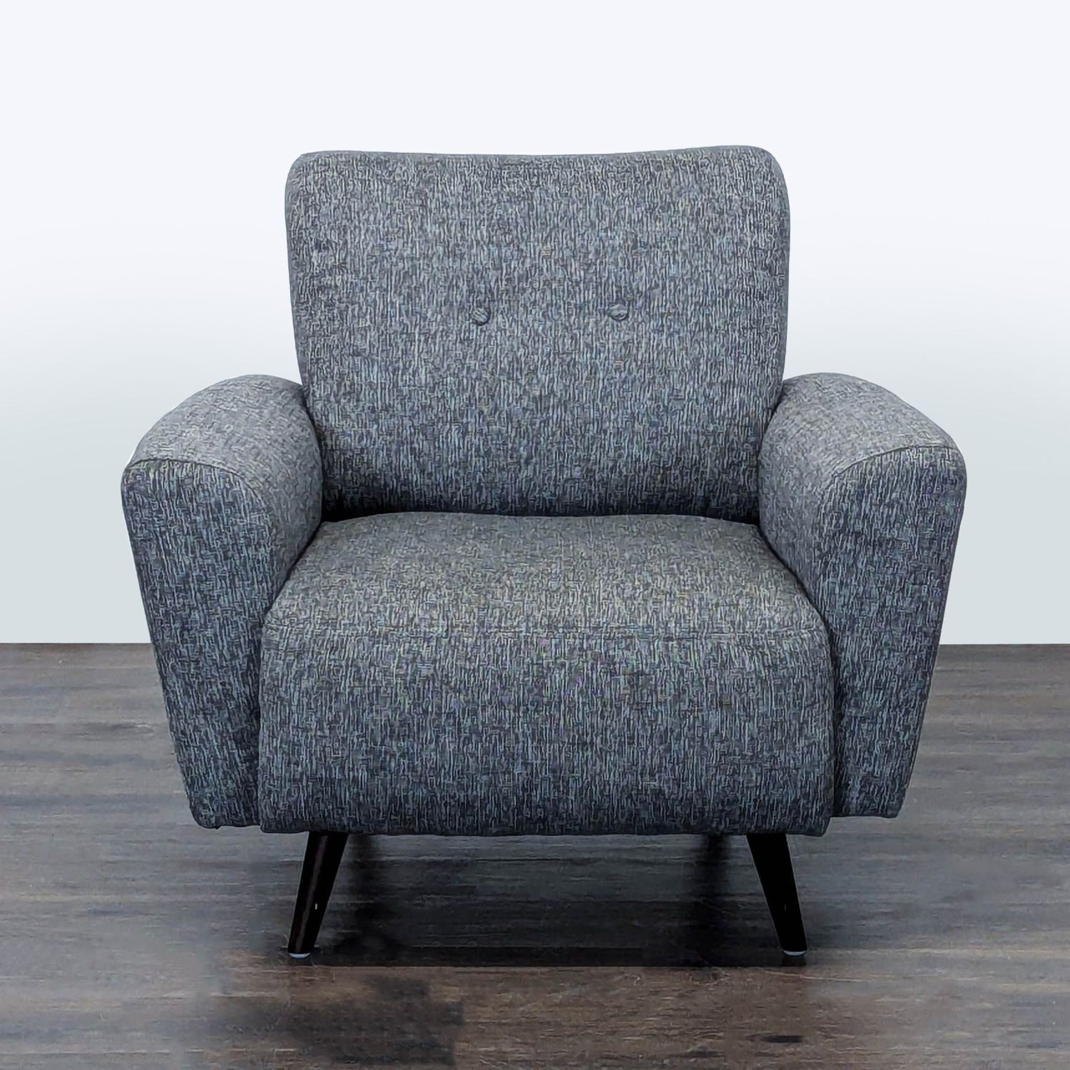 Jason Furniture Modern Grey Lounge Chair - image-8