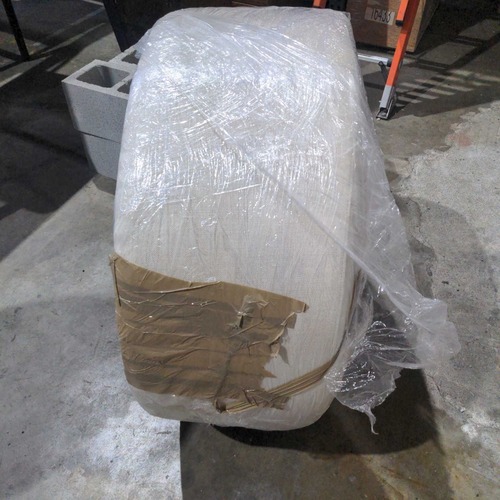 Used Restoration Hardware Upholstered Ottoman for sale on AptDeco