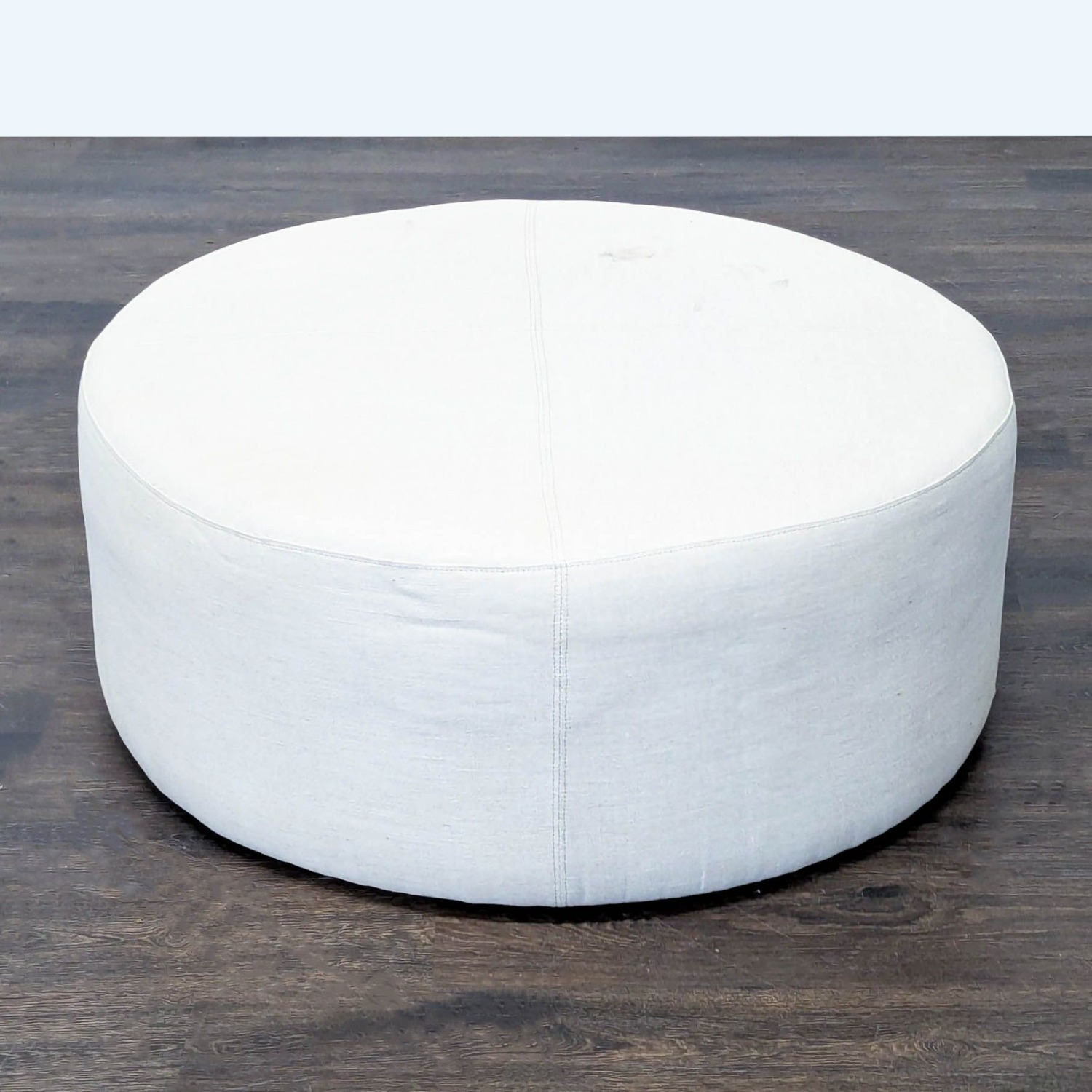 Restoration Hardware Upholstered Ottoman - image-5