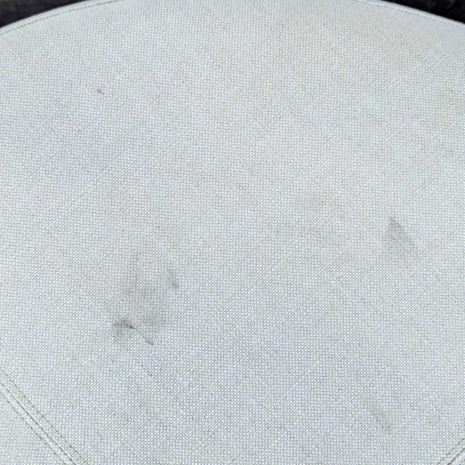 Restoration Hardware Upholstered Ottoman - image-3