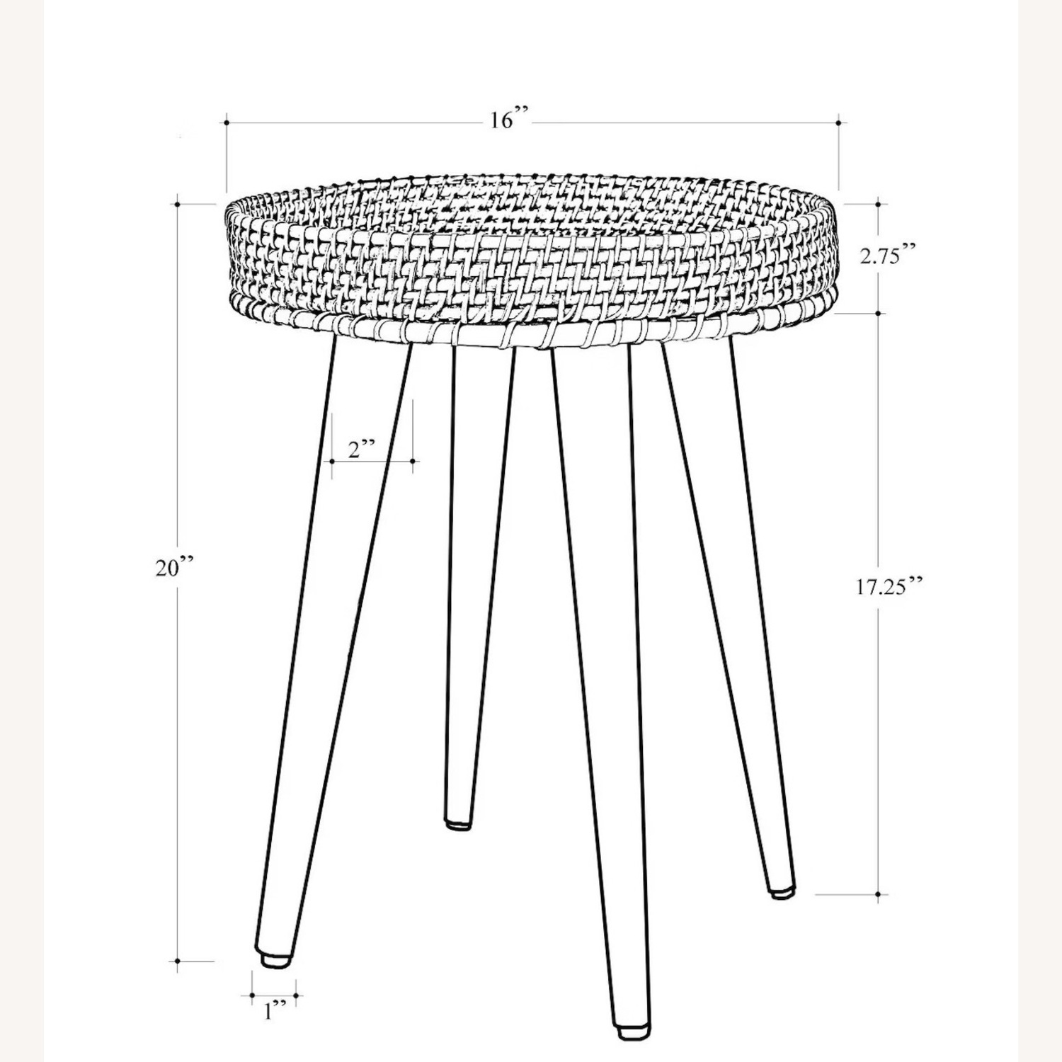 Wood Side Table - image-4