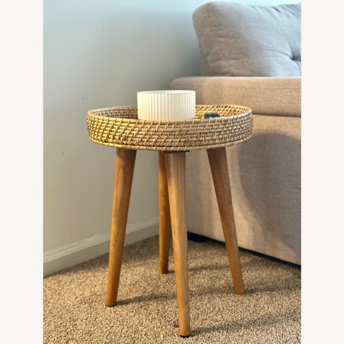 Used Wood Side Table for sale on AptDeco