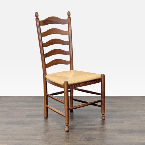 Used Pottery Barn Ladderback Dining Side Chair for sale on AptDeco
