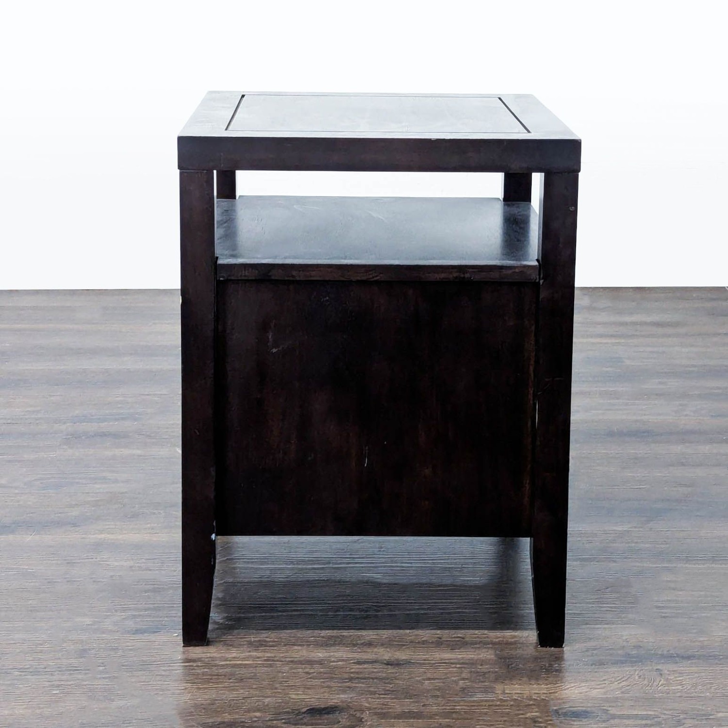 Two Drawer Nightstand with Open Shelf	 - image-6