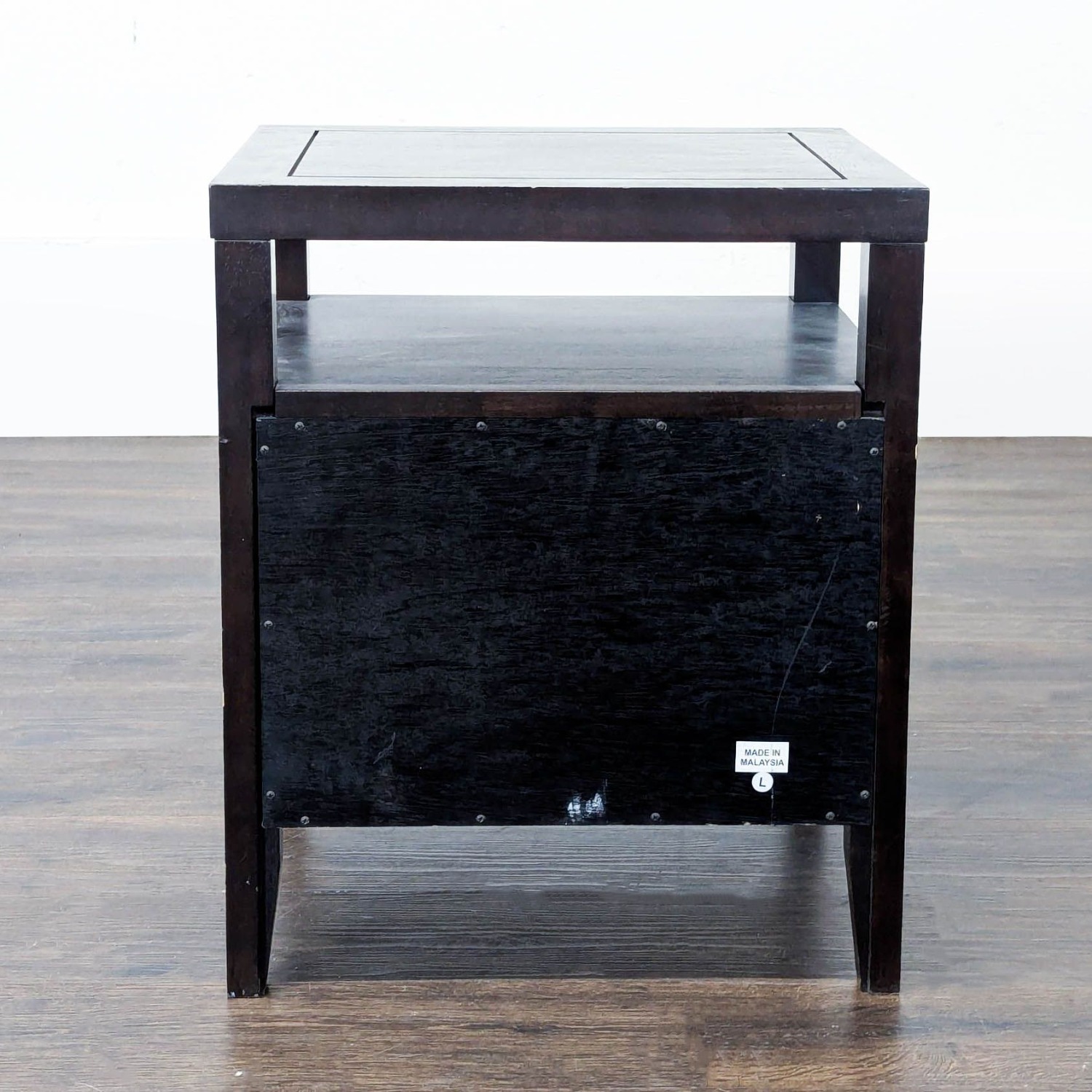 Two Drawer Nightstand with Open Shelf	 - image-5