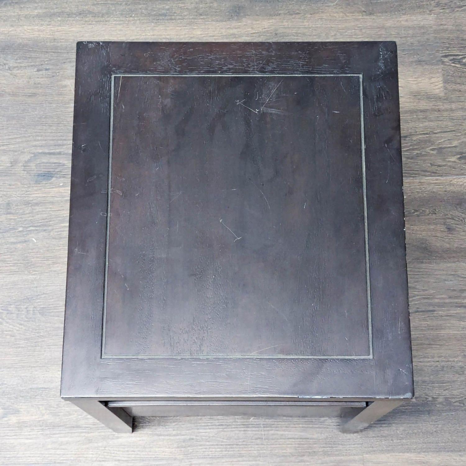 Two Drawer Nightstand with Open Shelf	 - image-3
