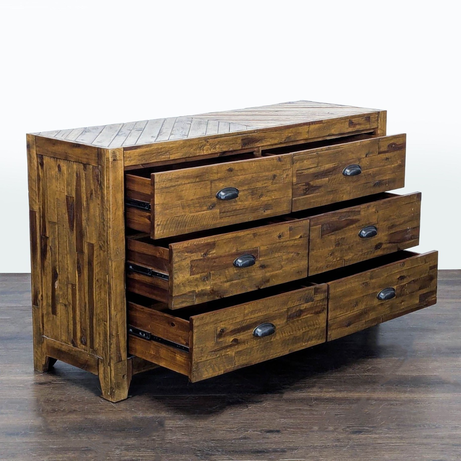 Magnussen River Ridge Rustic 6-Drawer Dresser   - image-8
