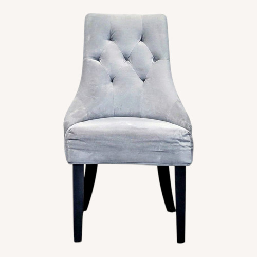 Used World Market Tufted Back Dining Chair  for sale on AptDeco