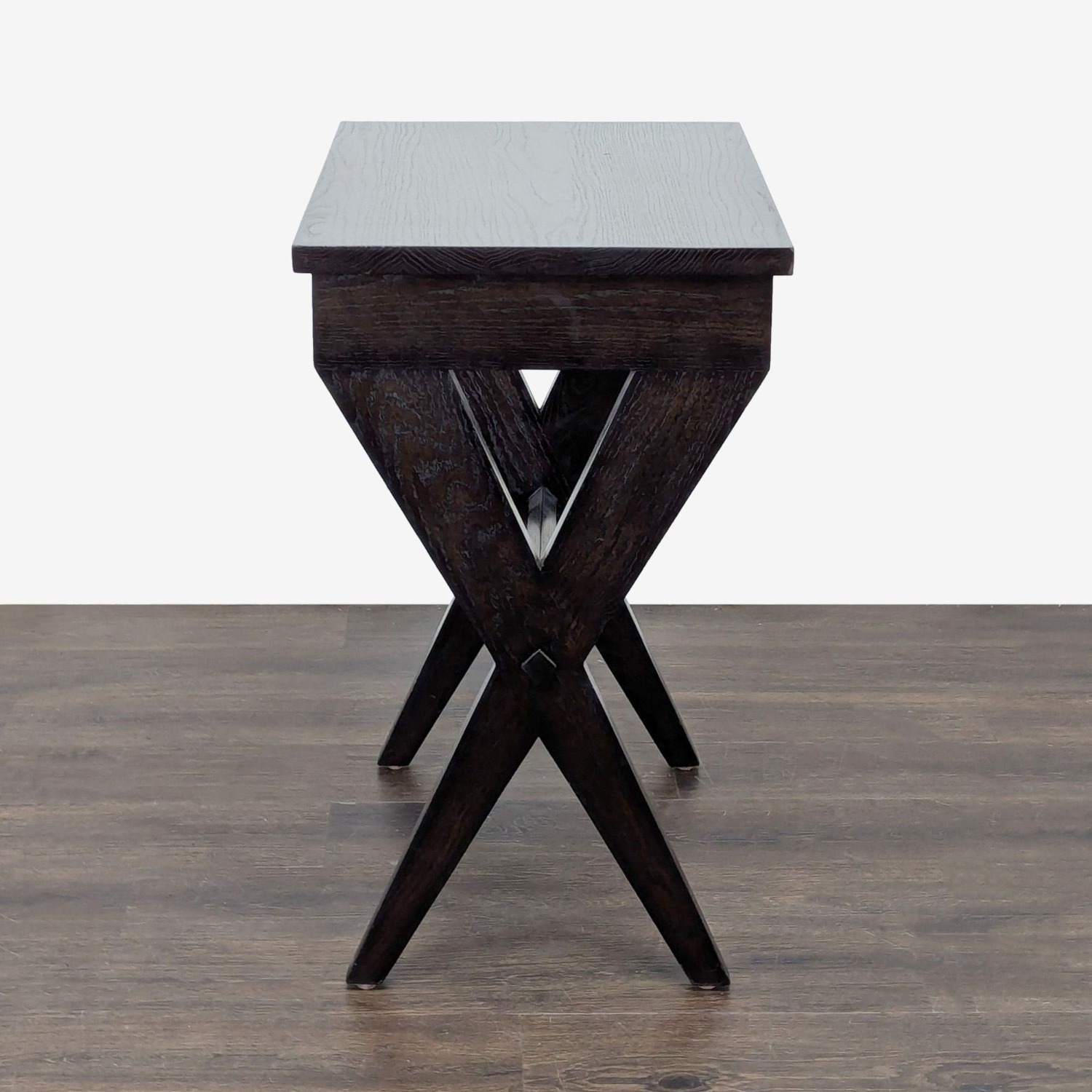 One Drawer Wood End Table - image-5