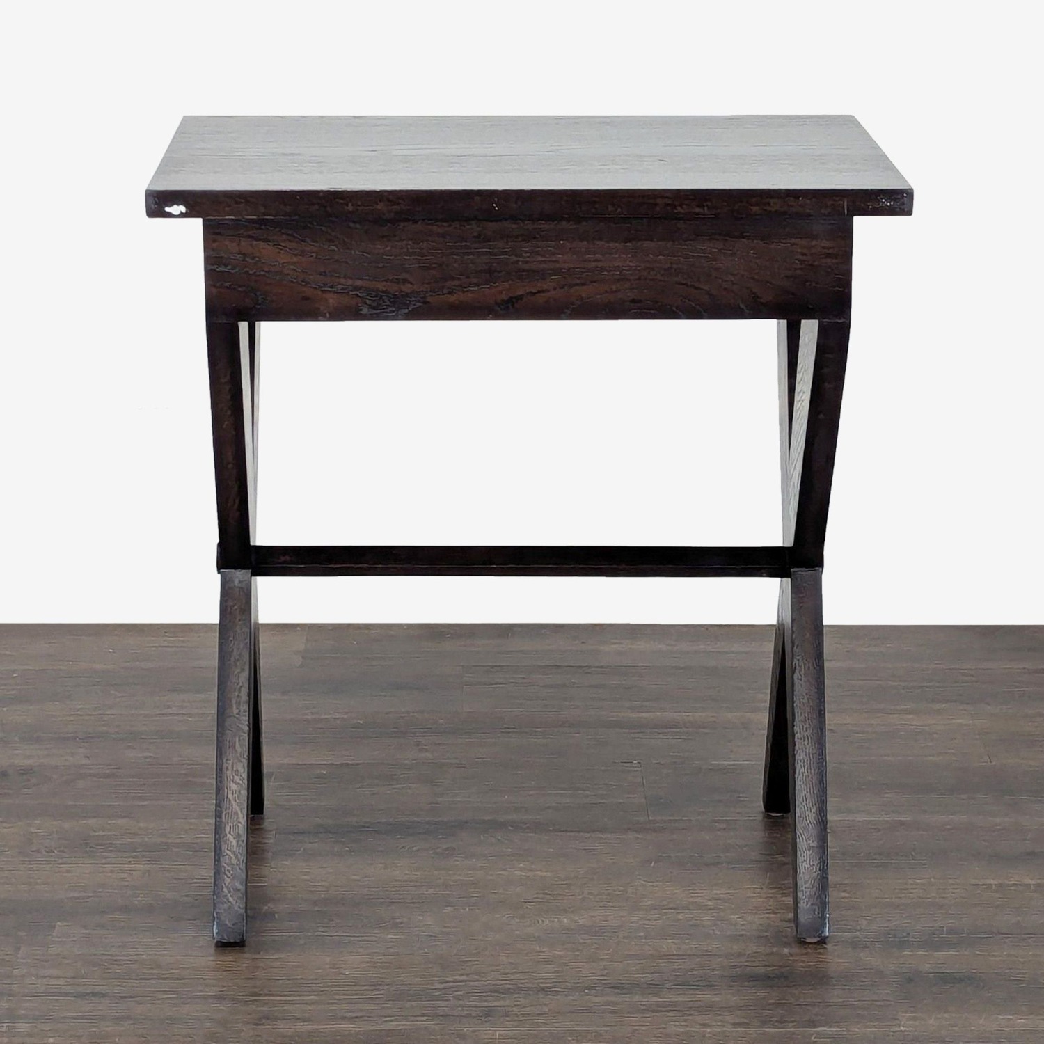 One Drawer Wood End Table - image-4