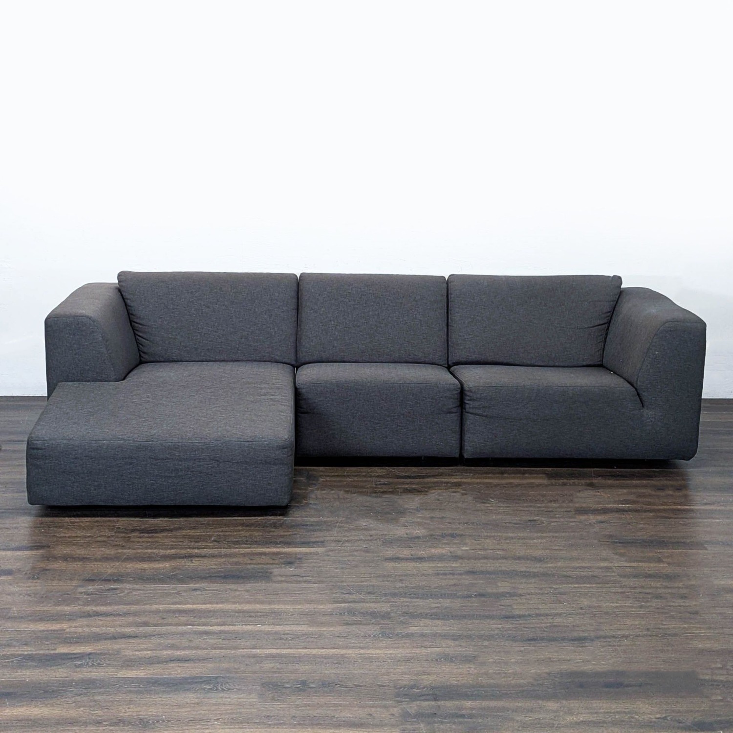 EQ3 Morten Dark Grey 4-Seat Sectional Sofa - image-9