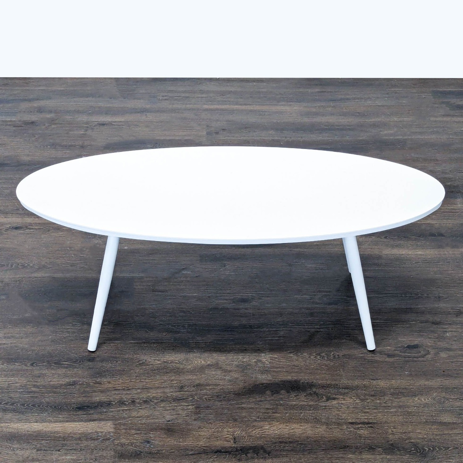 Article Modern White Oval Coffee Table - image-7