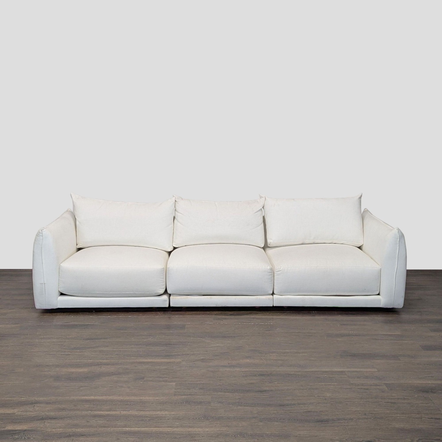 Maiden Home 3-Seat Sofa in White Upholstery - image-10