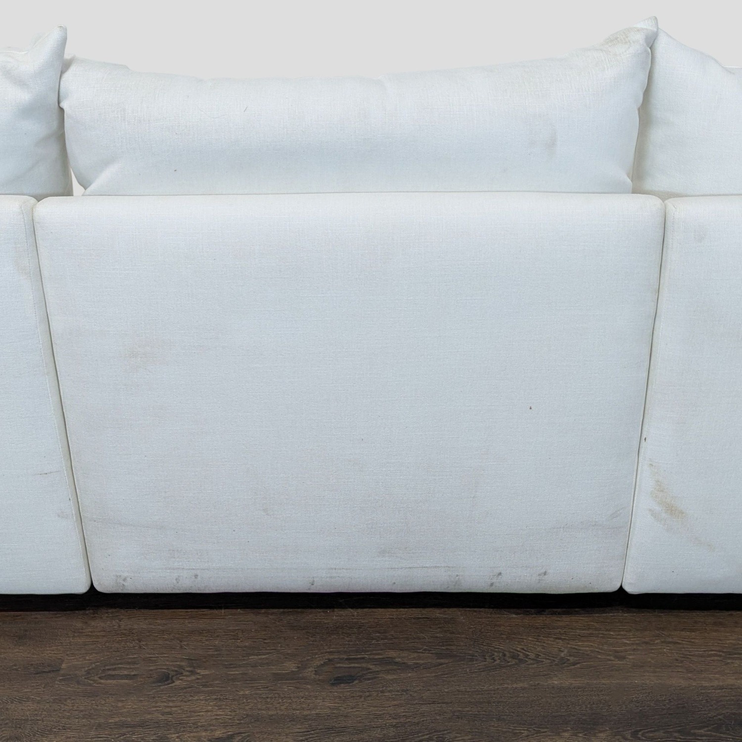 Maiden Home 3-Seat Sofa in White Upholstery - image-5
