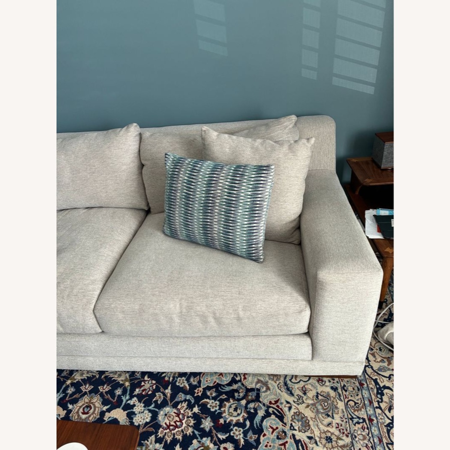Living Spaces Everett II Modern L-Shaped Sectional - image-1