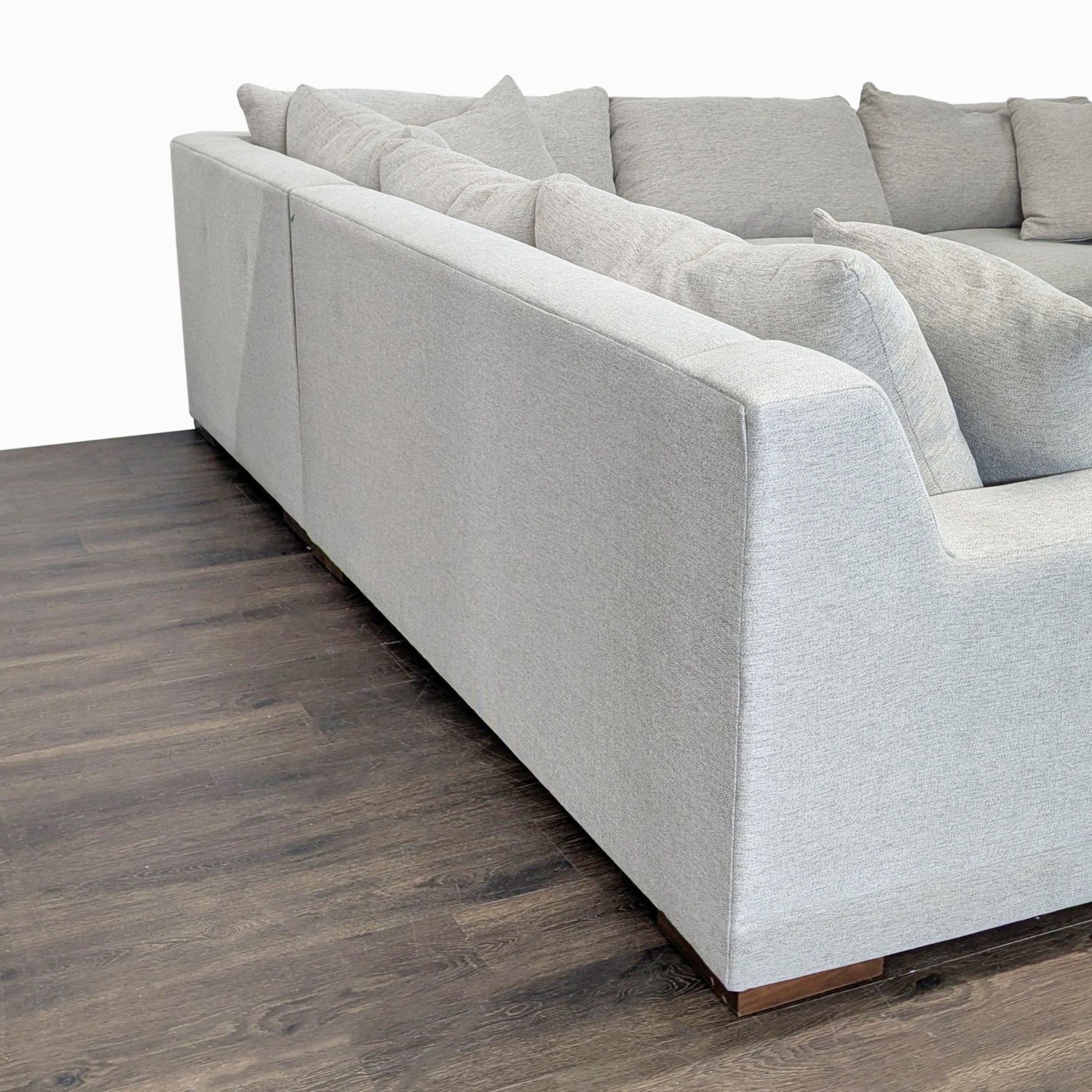 Living Spaces Everett II Modern L-Shaped Sectional - image-3
