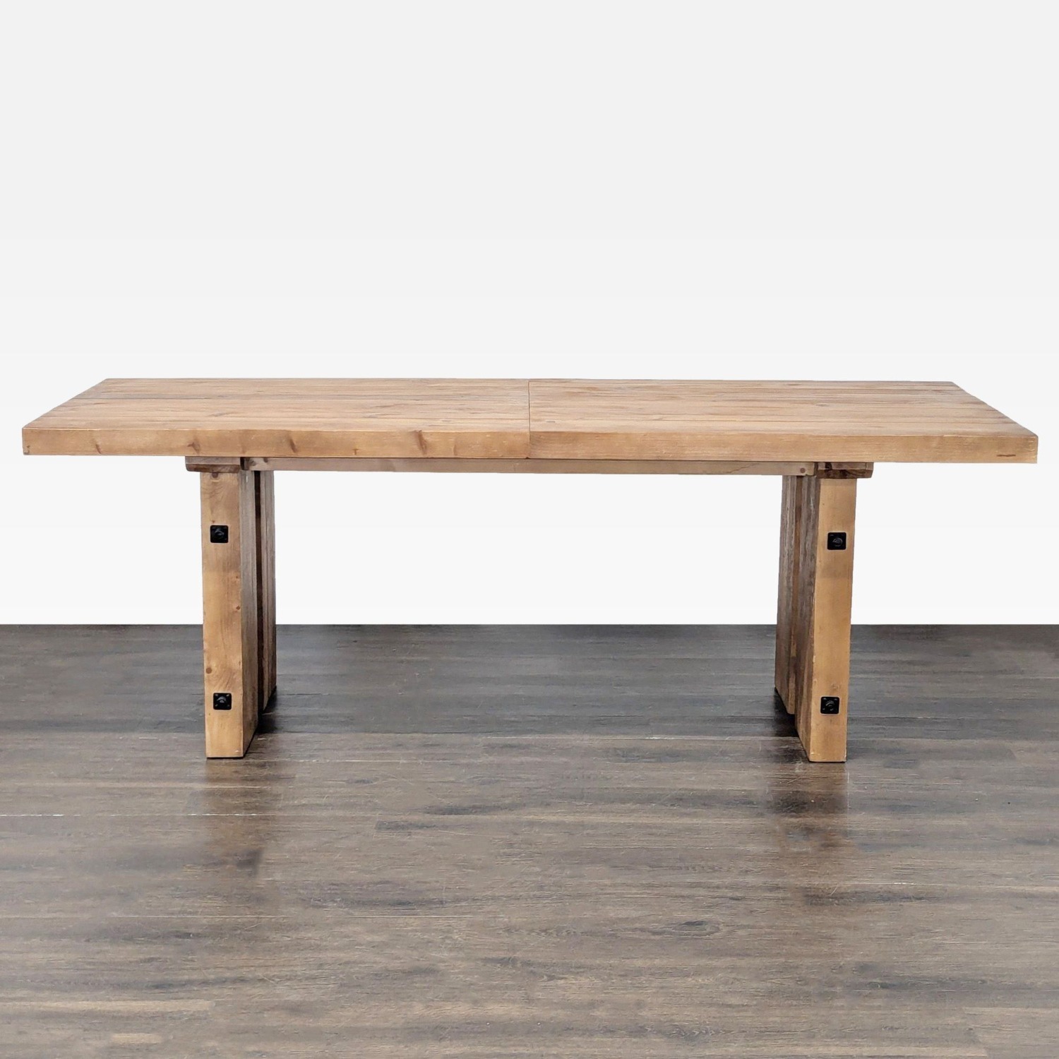 Pottery Barn Rustic Extendable Dining Table - image-6