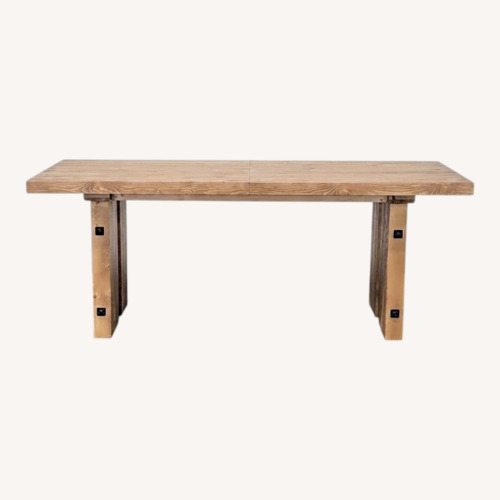 Used Pottery Barn Rustic Extendable Dining Table for sale on AptDeco