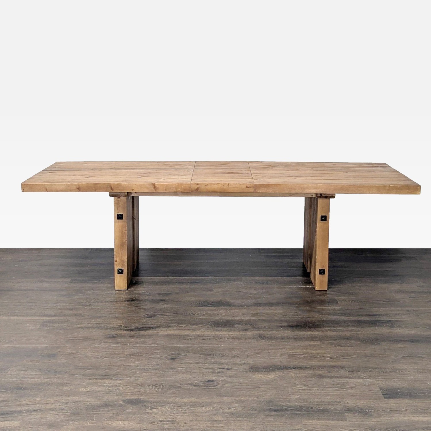 Pottery Barn Rustic Extendable Dining Table - image-4