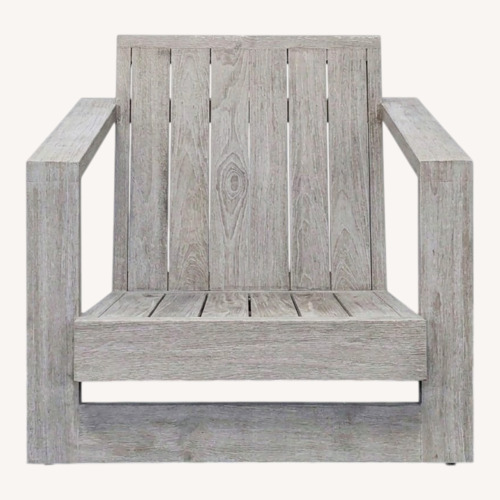 Used Restoration Hardware Weathered Teak Chair for sale on AptDeco