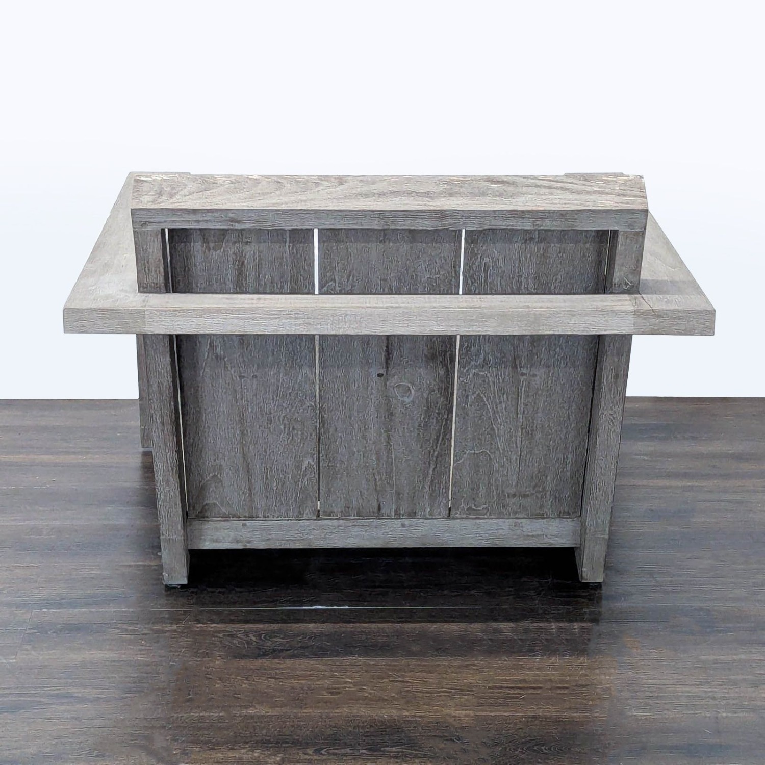 Restoration Hardware Weathered Teak Chair - image-4