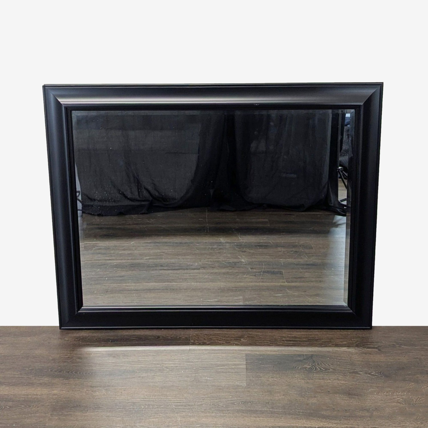 Wood Frame Wall Mirror - image-5