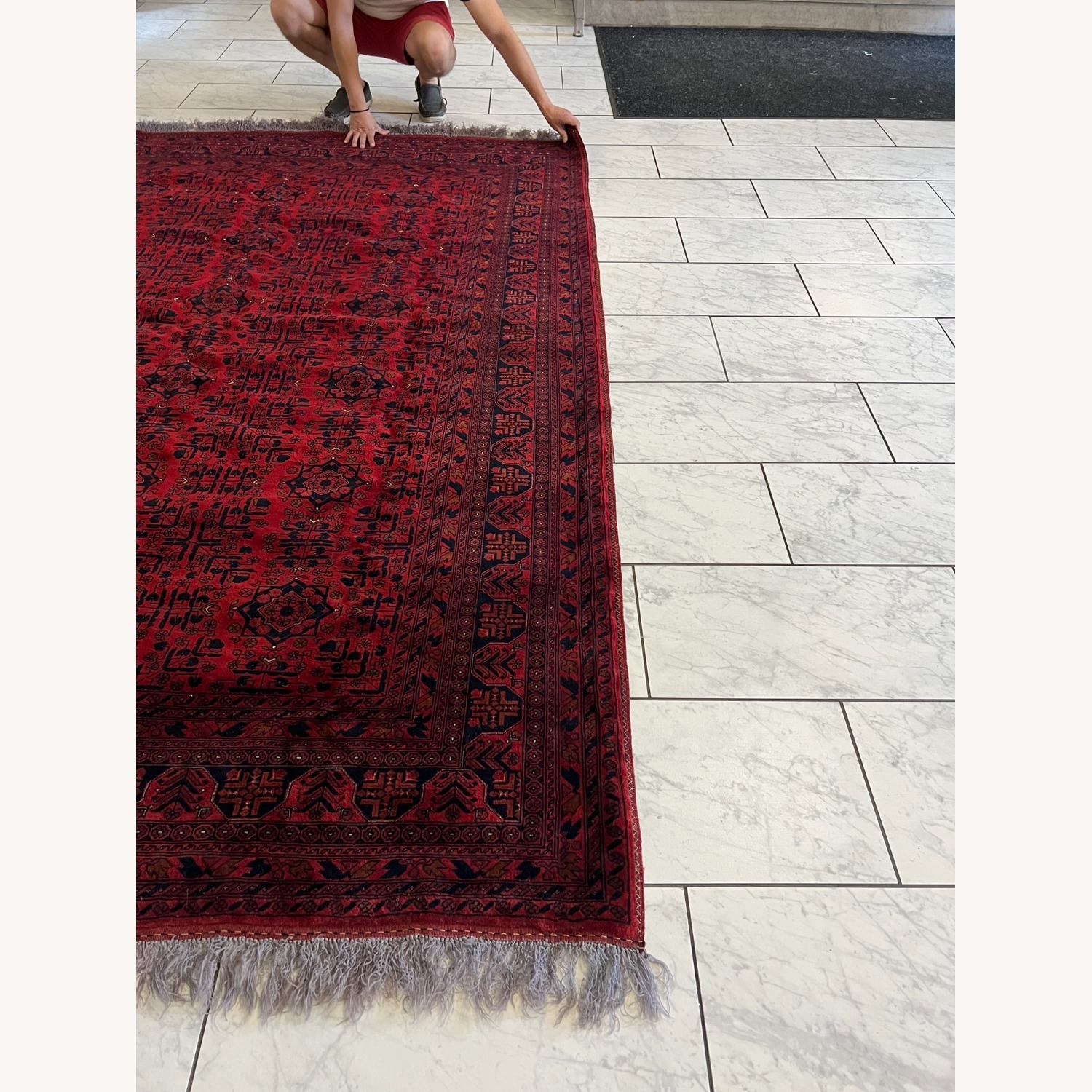 Vintage/Antique Finds Wool Area Rug 6.6' x 9.1' - image-4