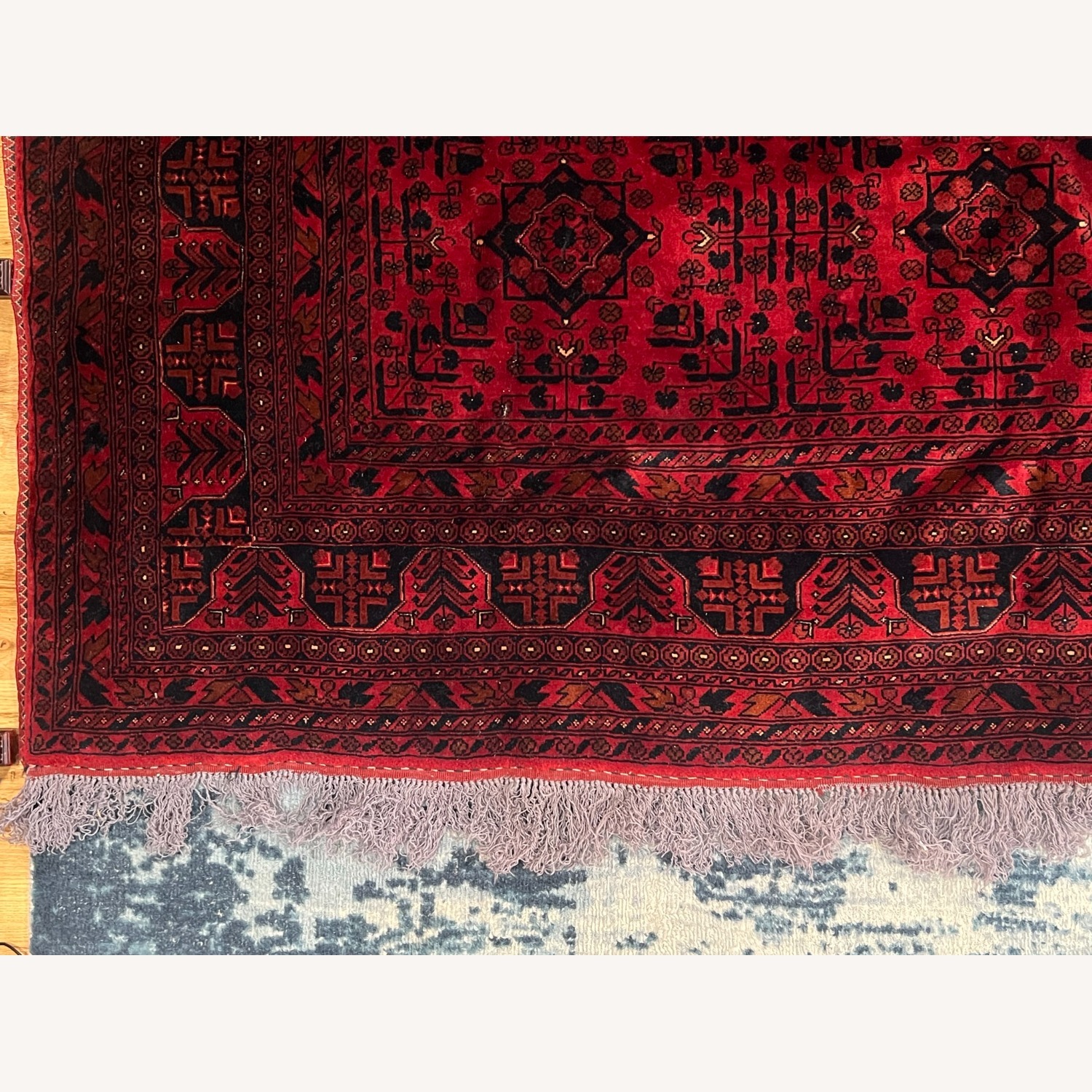 Vintage/Antique Finds Wool Area Rug 6.6' x 9.1' - image-6