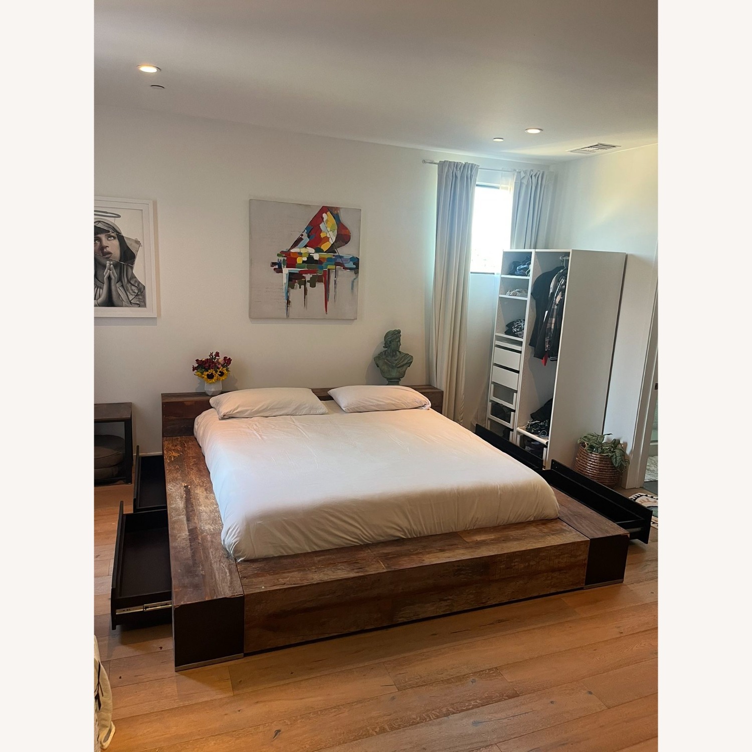 Environment Furniture Edge Queen Size Bed Frame - image-1