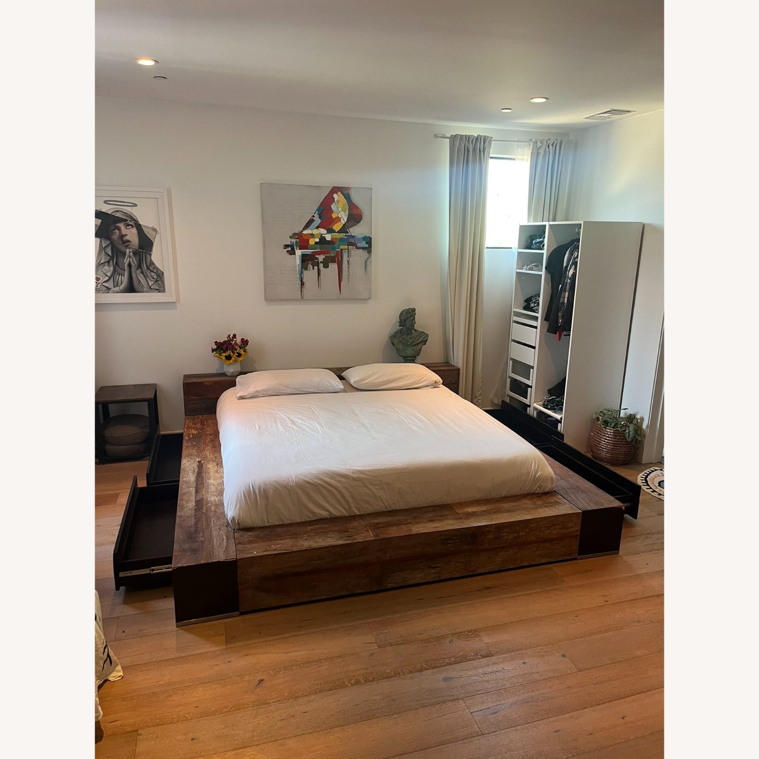 Environment Furniture Edge Queen Size Bed Frame - image-2